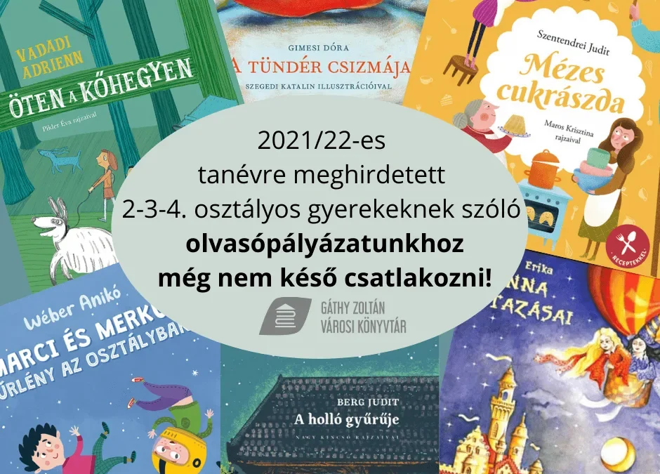 Olvasópályázat 2021/22-es tanév