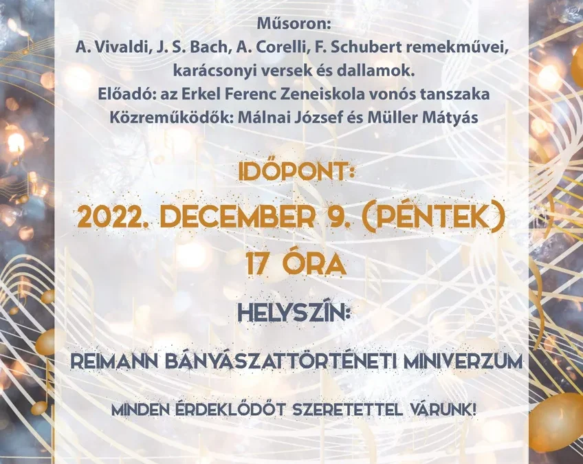 Adventi gyertyafényes koncert