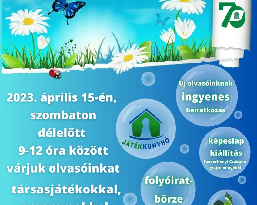 Szombaton várjuk Olvasóinkat!