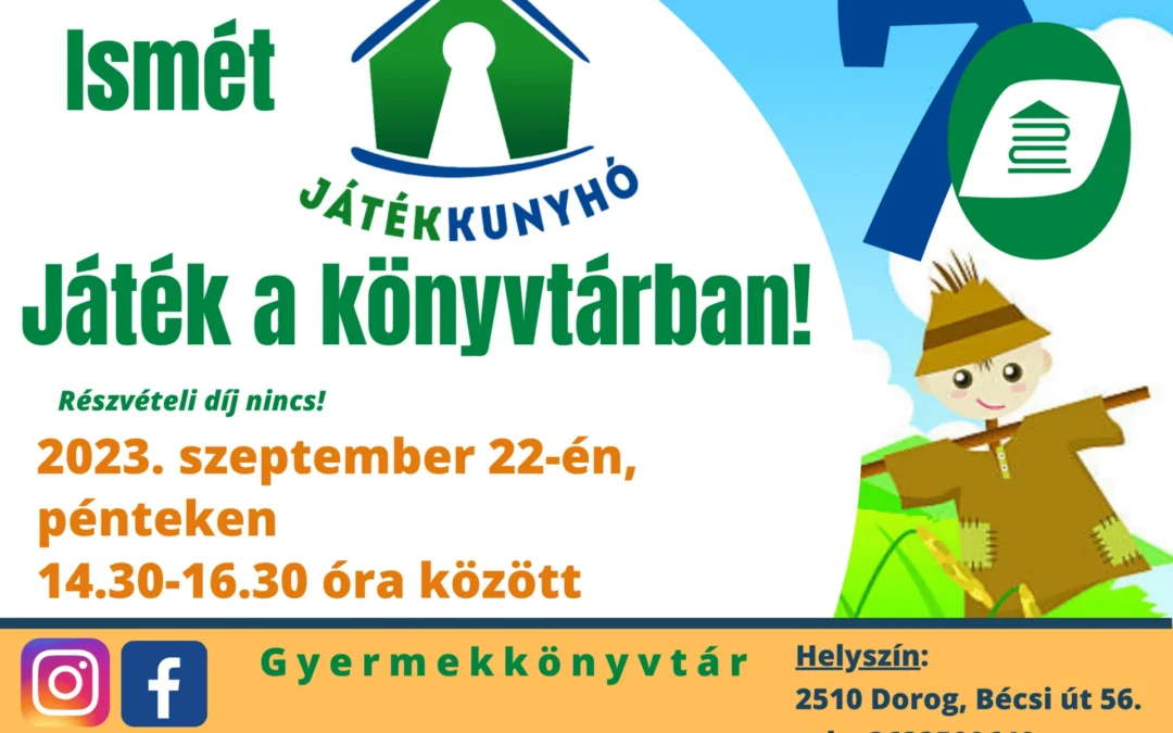 Játék a könyvtárban