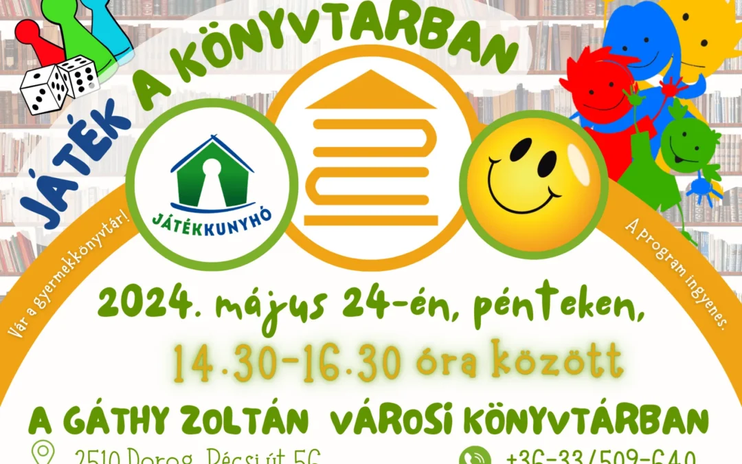 Játék a könyvtárban