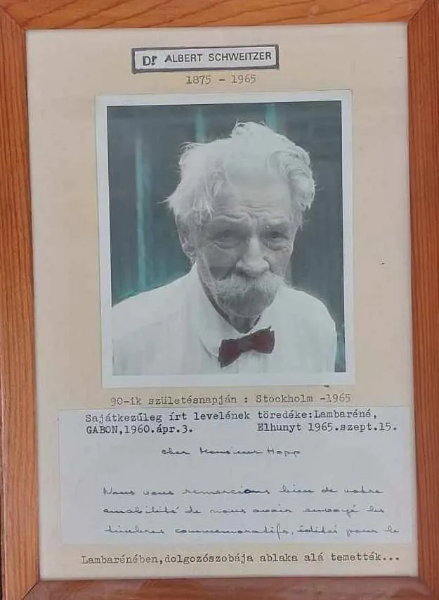 Dr. Albert Schweitzer
