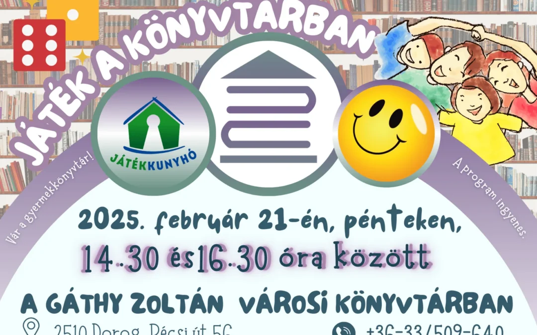 Játék a könyvtárban