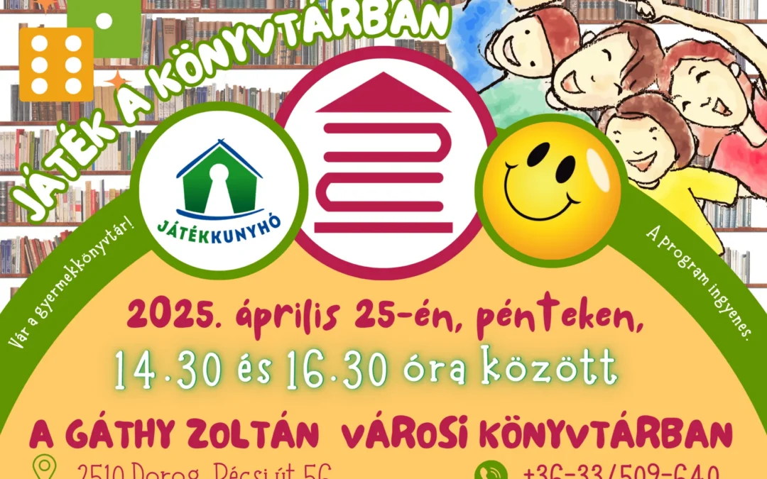 Játék a könyvtárban