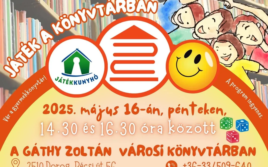 Játék a könyvtárban