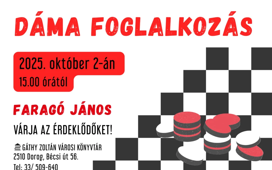 Szeretnél dámázni?