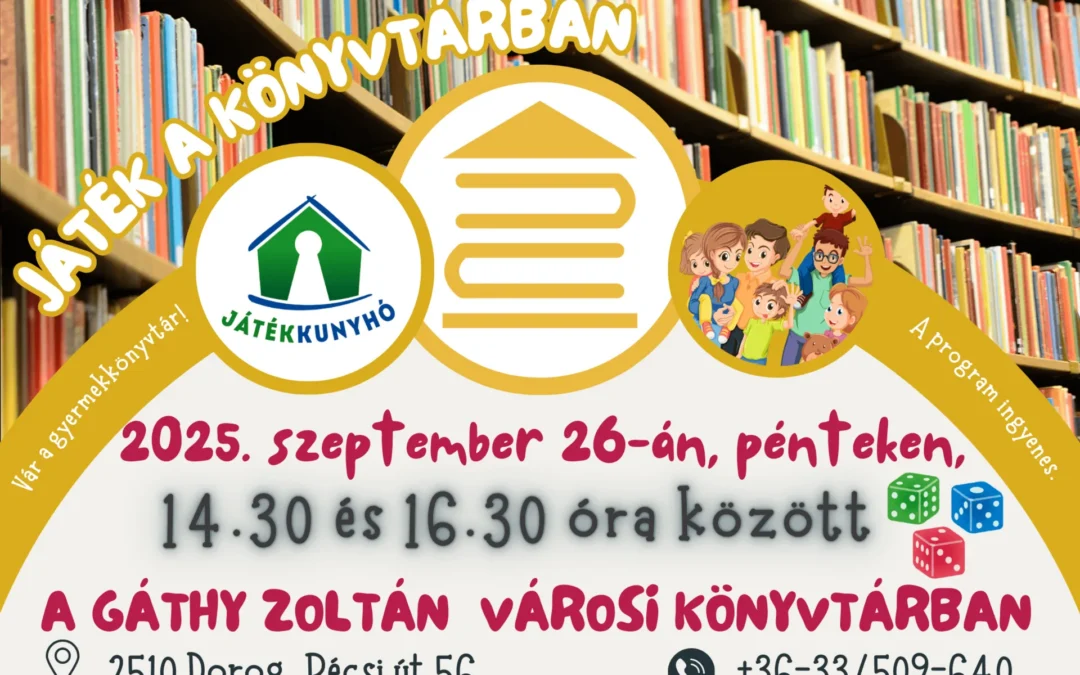 Játék a könyvtárban